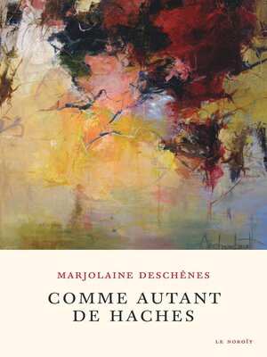 cover image of Comme autant de haches
